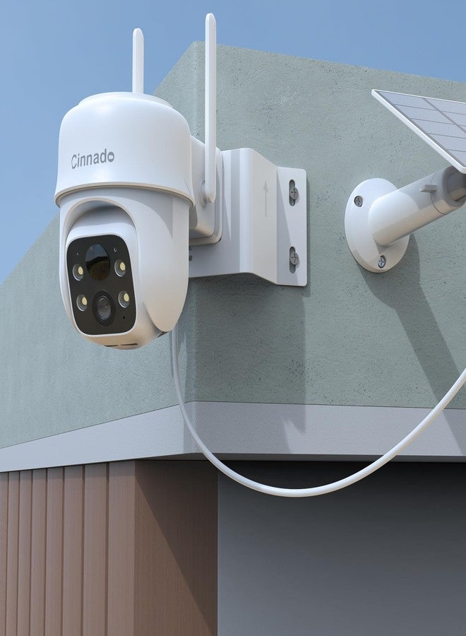 HOLACA Outside Wall Corner Mount for Cinnado B6 2K/3MP Solar Security Cameras Wireless Outdoor - Image 5